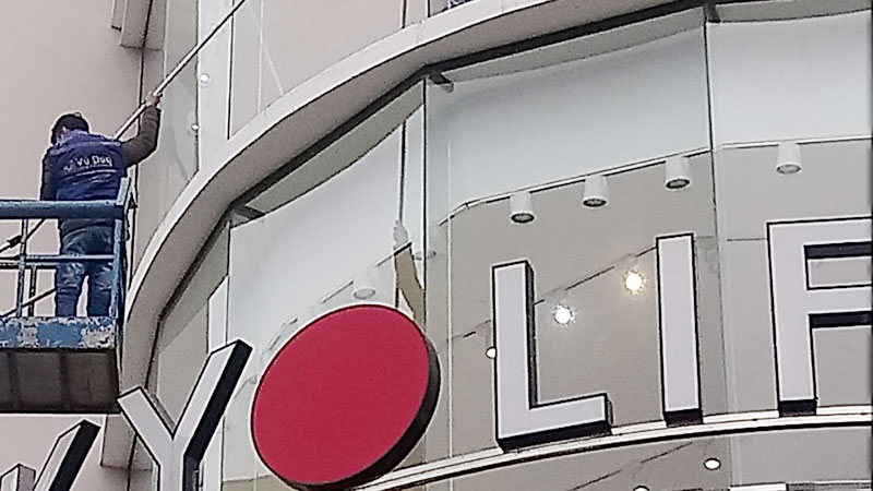 Vệ sinh công nghiệp cho Tokyo Life Nam Định